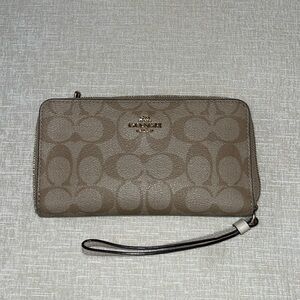 COACH Long Zip Around Wallet